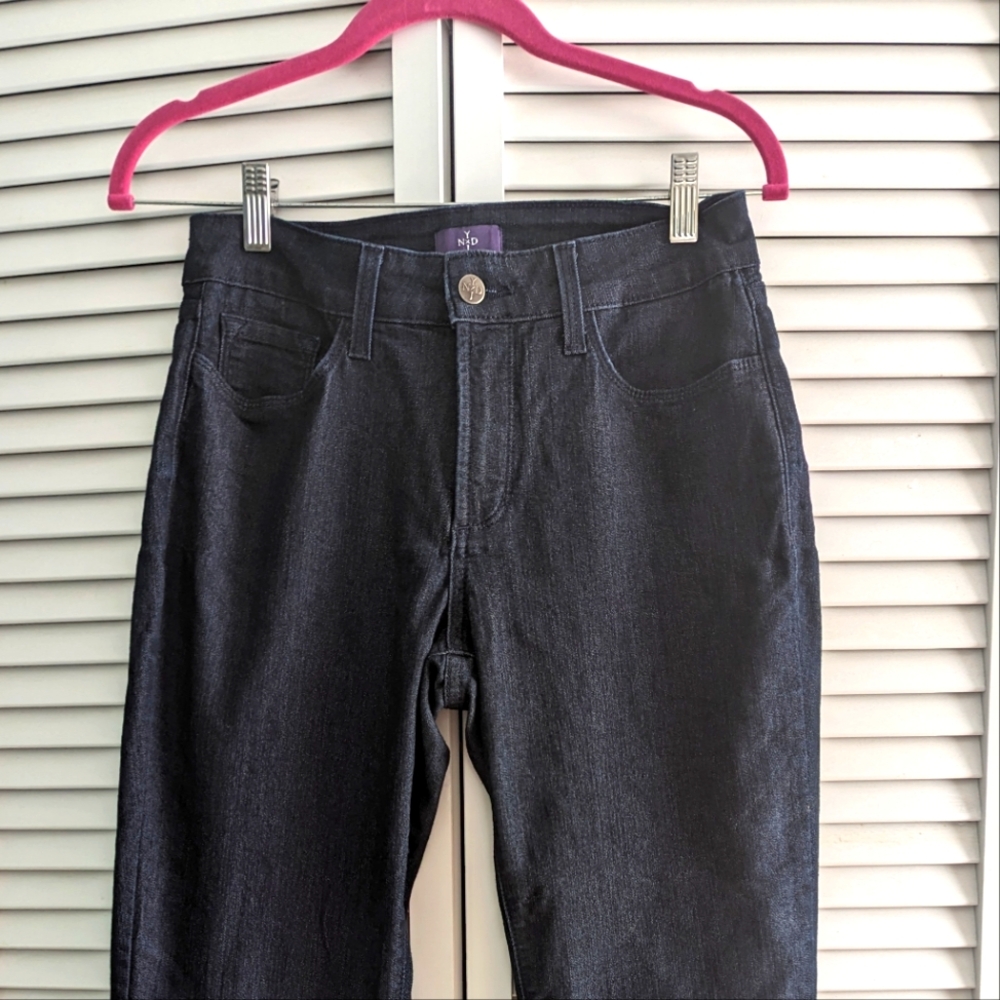 NYDJ dark wash Barbara boot cut jeans s:6P